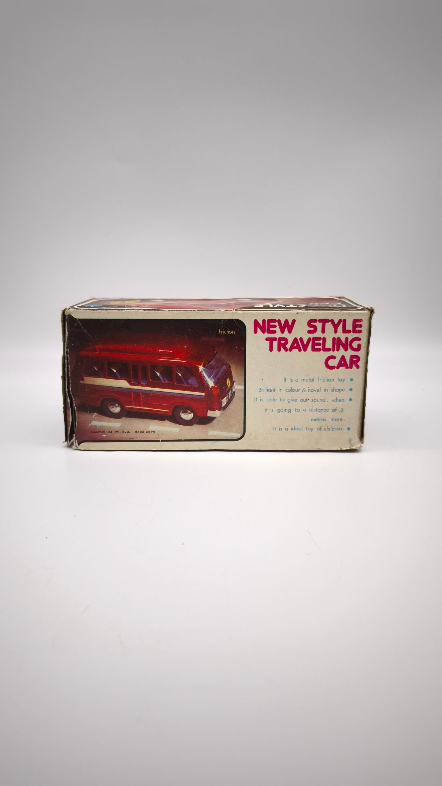 82987 Pulmino vintage in latta New Style Traveling Car MF 298