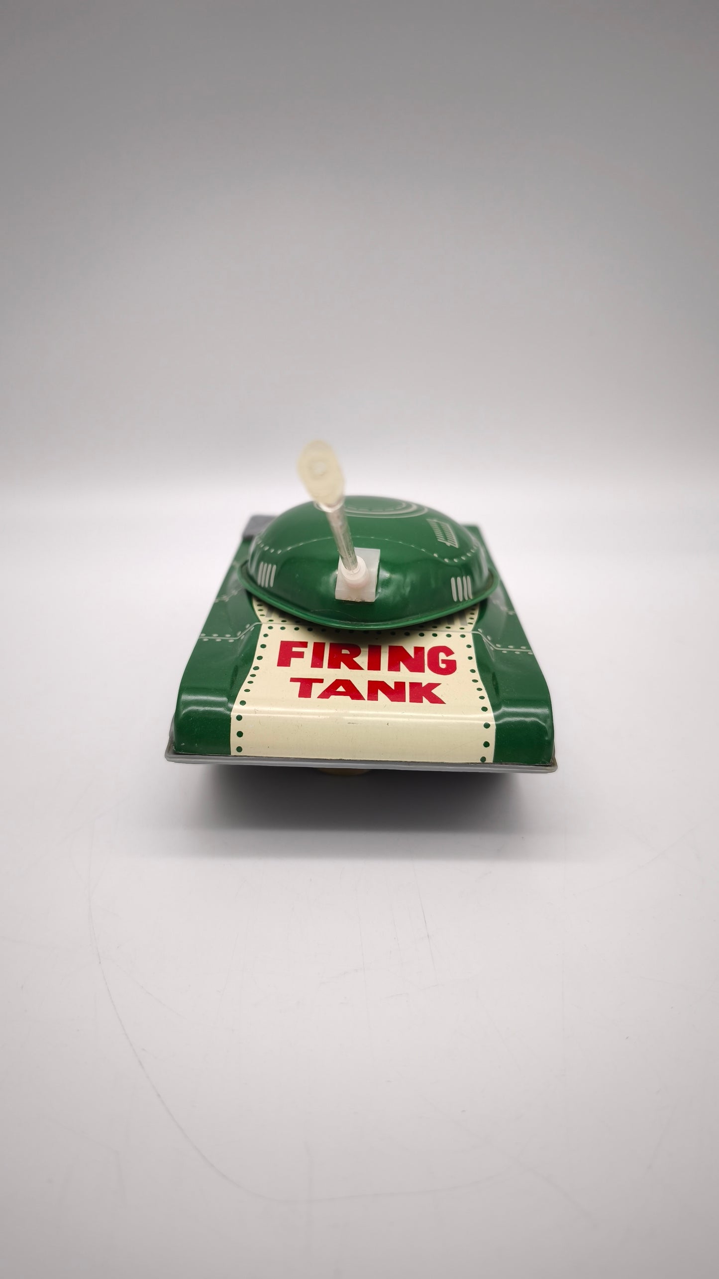 82983 Carro armato vintage in latta Firing Tank MS