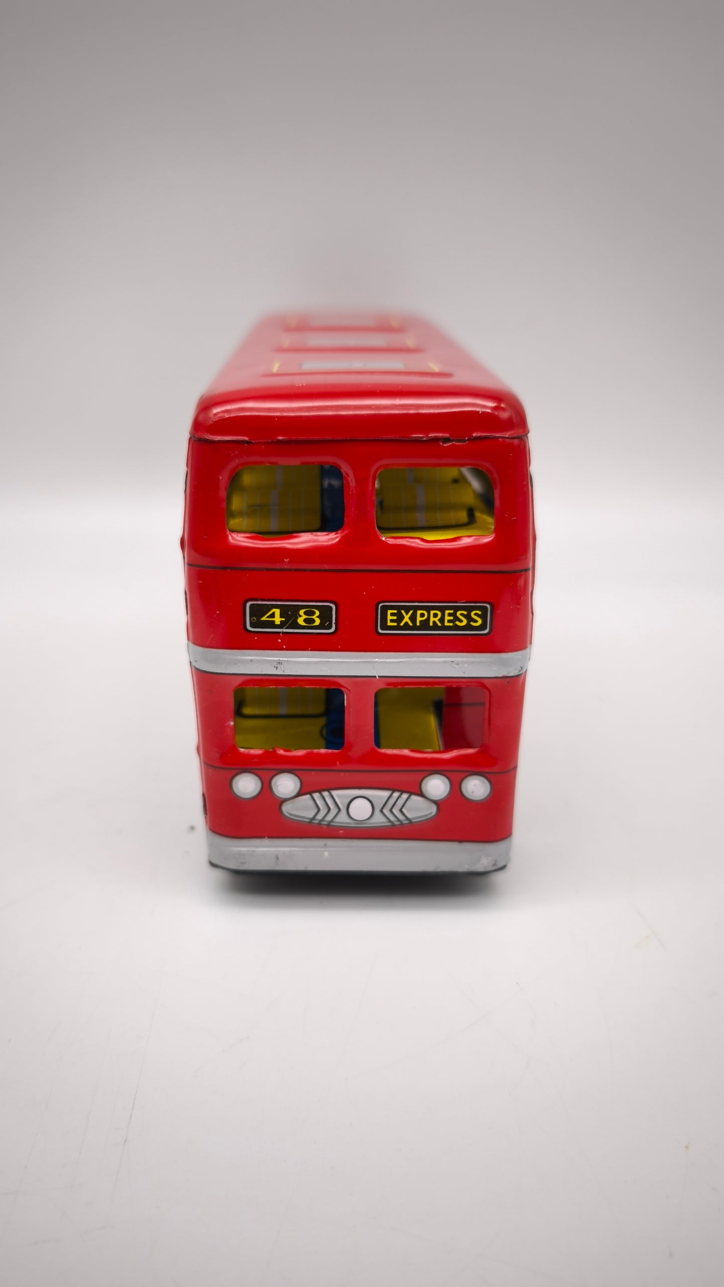 82986 Bus vintage in latta Double Decker MF 844
