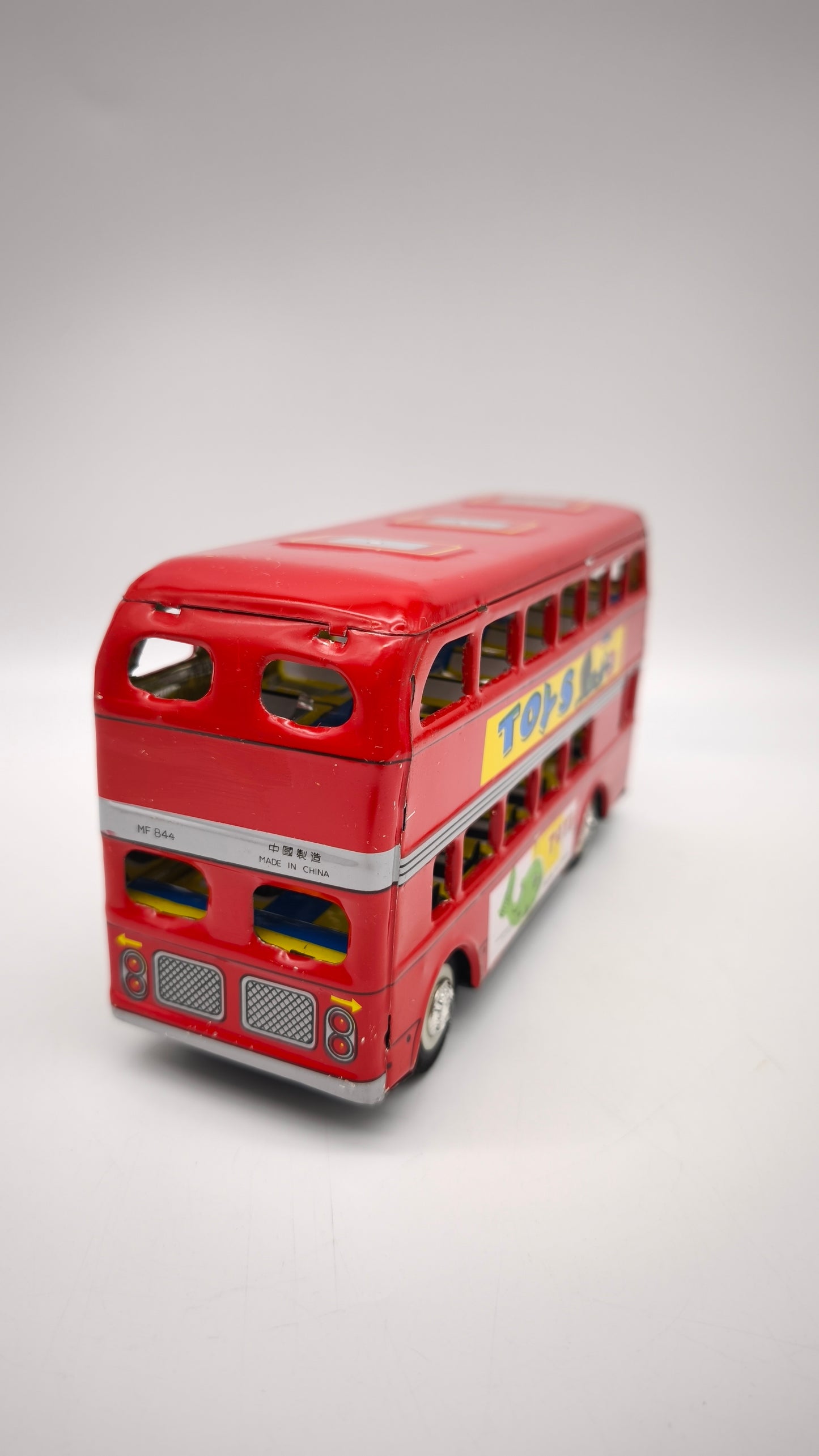 82986 Bus vintage in latta Double Decker MF 844