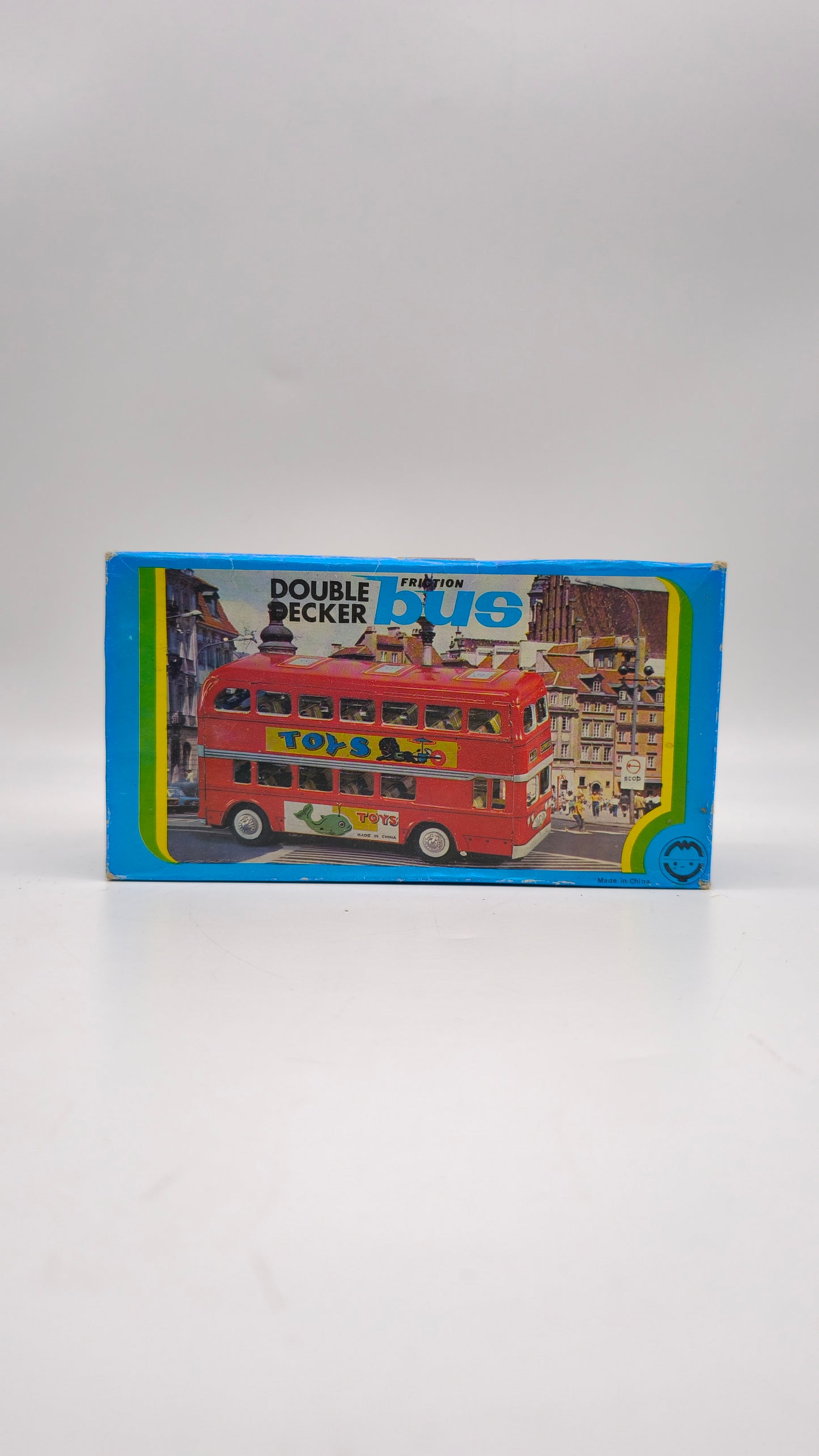 82986 Bus vintage in latta Double Decker MF 844