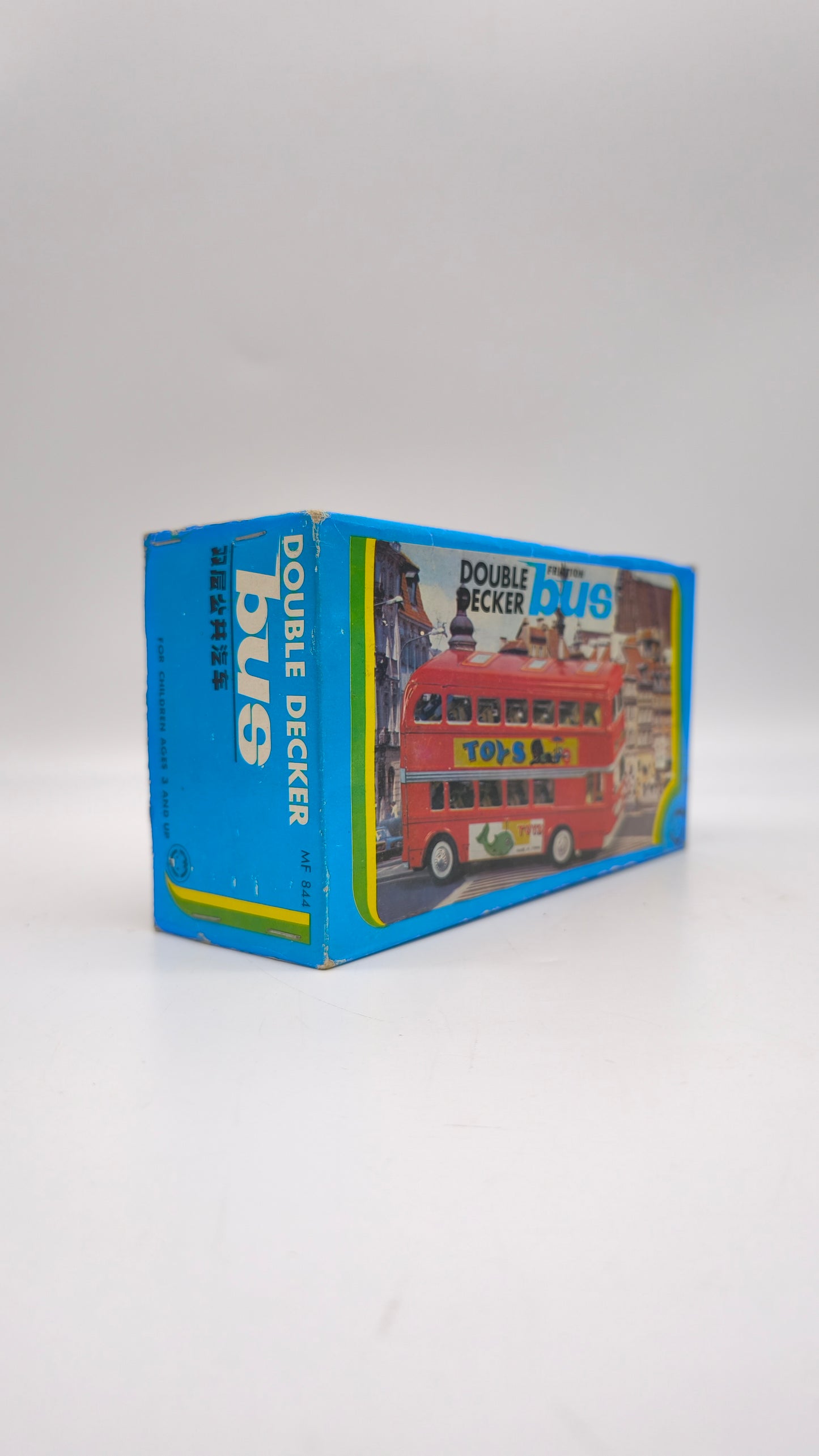 82986 Bus vintage in latta Double Decker MF 844