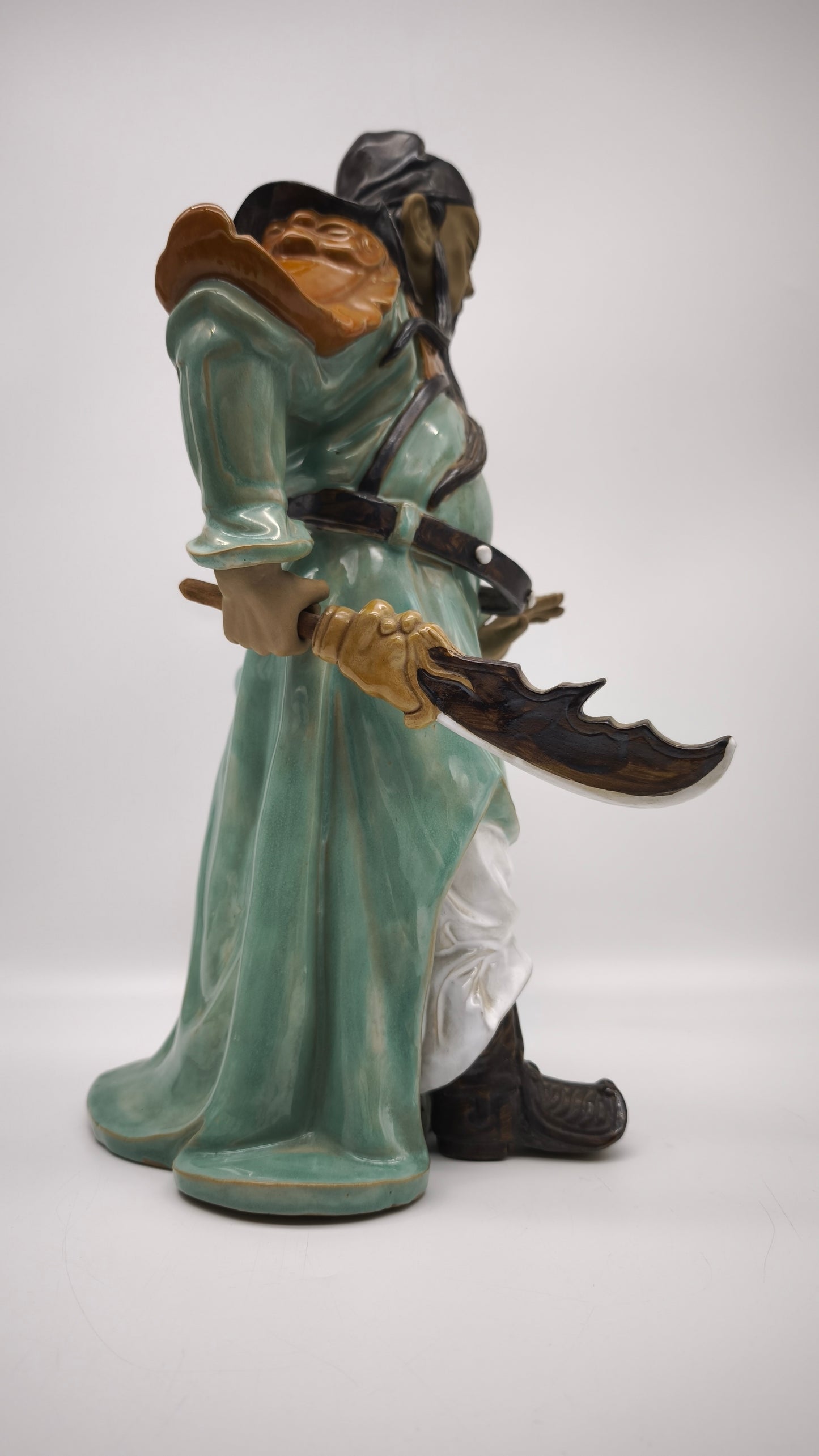 84904 Statua in ceramica cinese Wanjiang