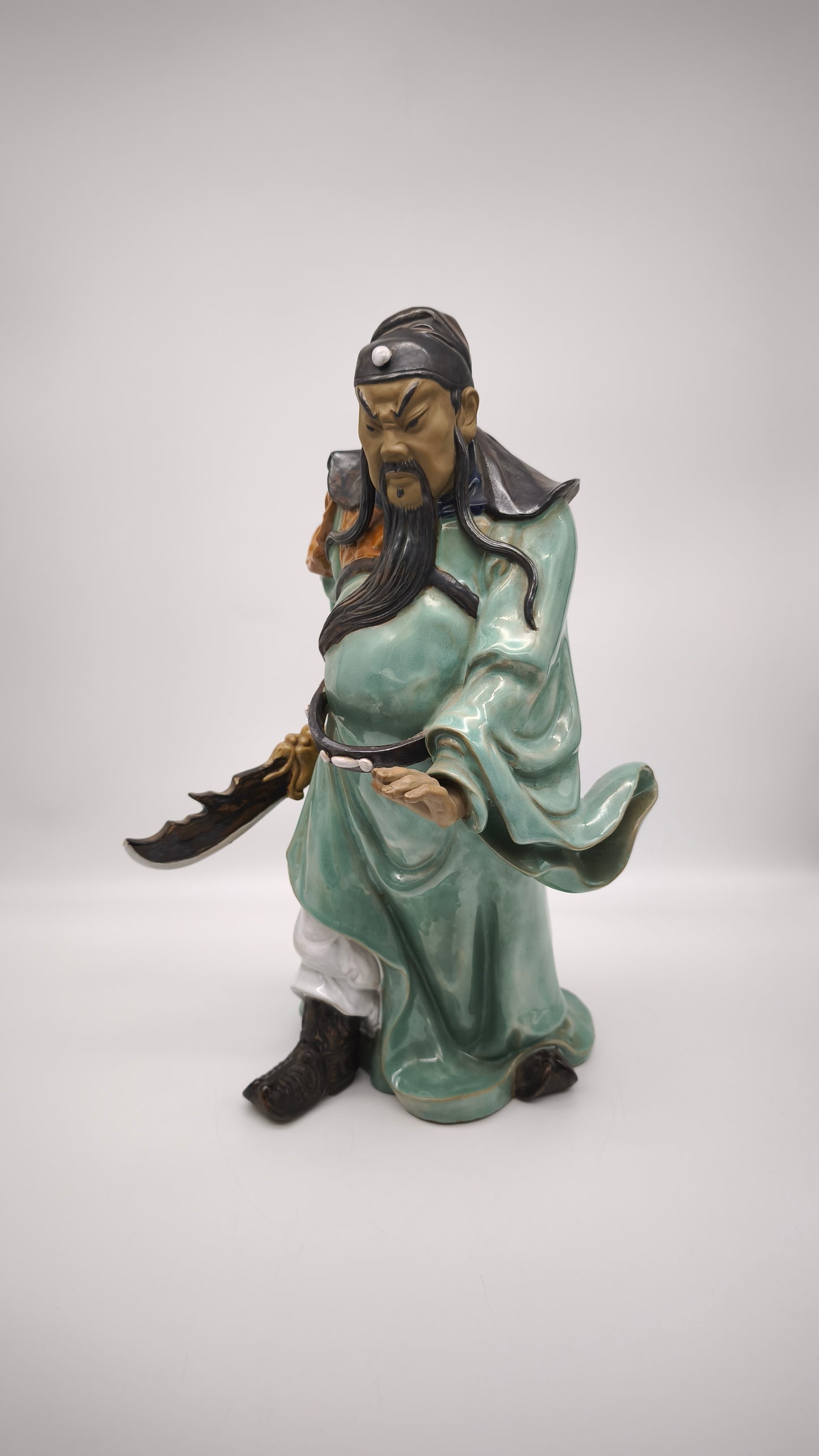 84904 Statua in ceramica cinese Wanjiang