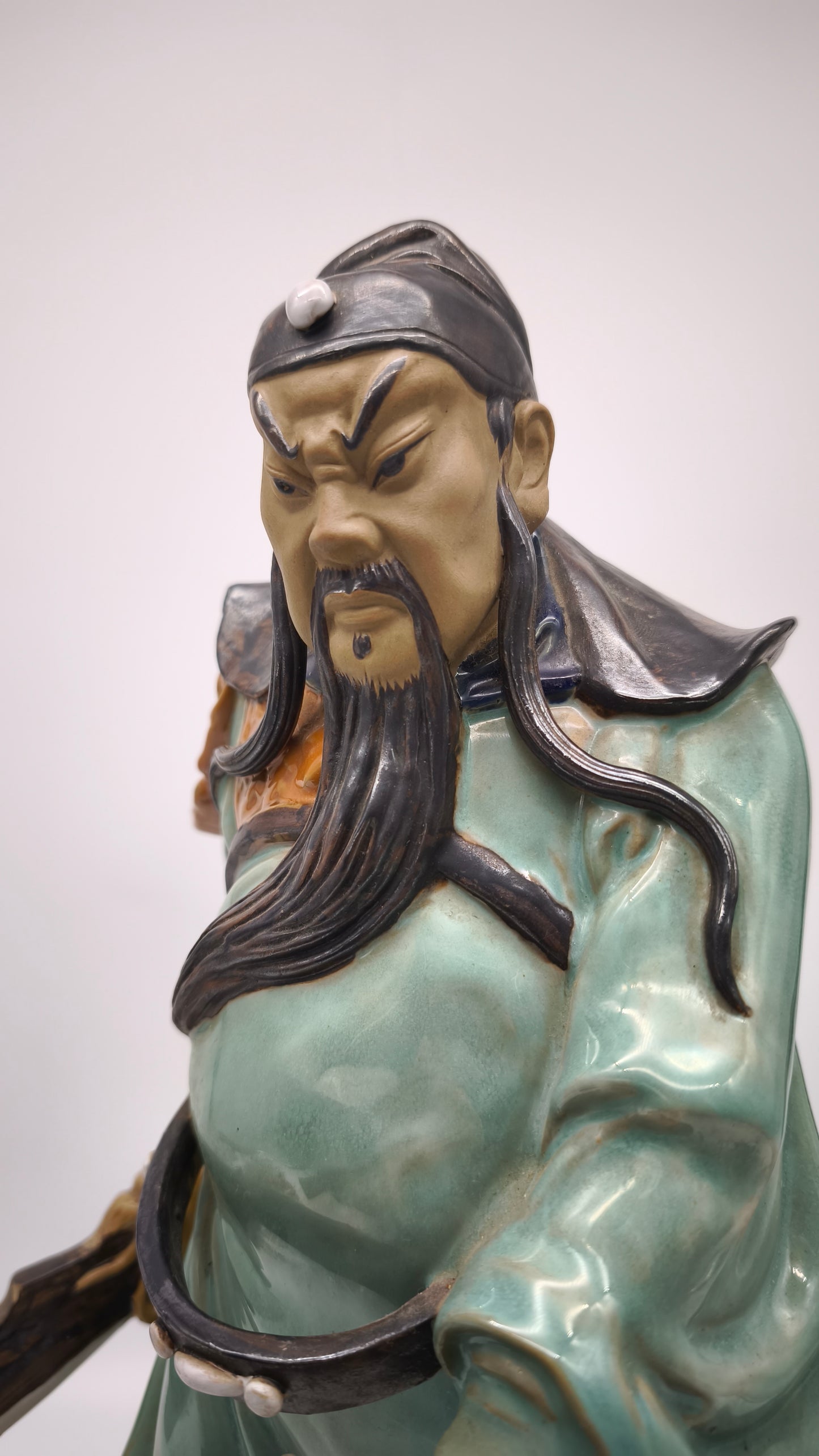 84904 Statua in ceramica cinese Wanjiang