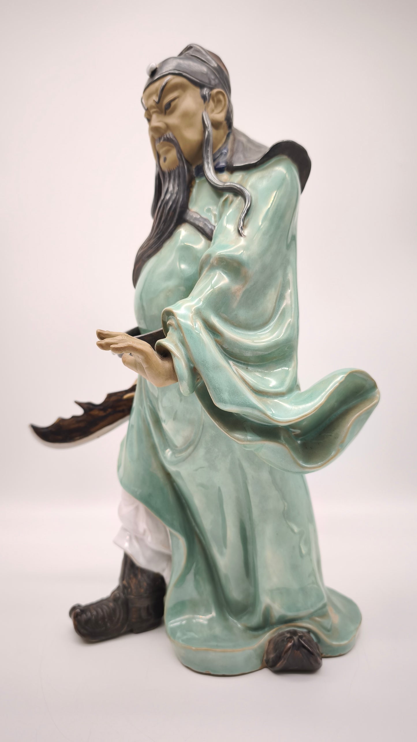 84904 Statua in ceramica cinese Wanjiang
