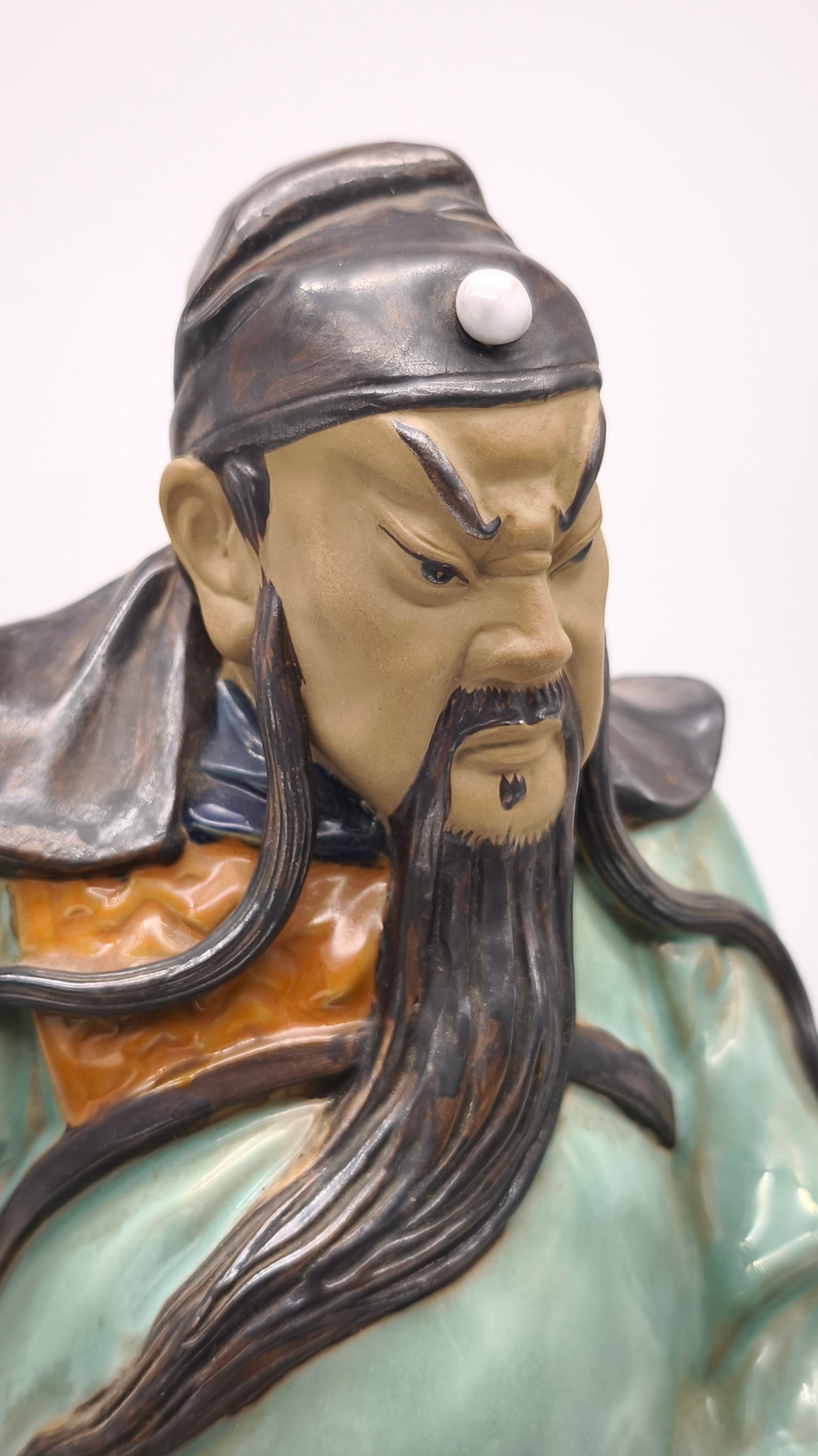 84904 Statua in ceramica cinese Wanjiang