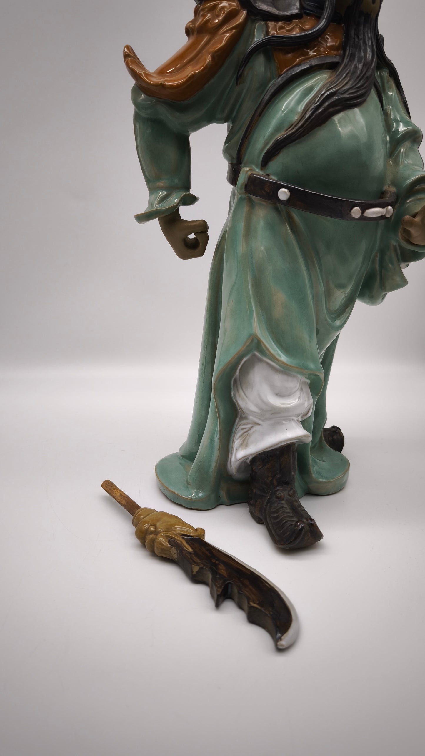 84904 Statua in ceramica cinese Wanjiang
