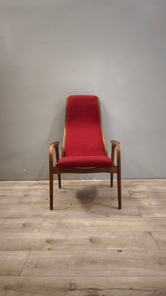 85142 Poltrona Lamino di Yngve Ekström per 'Swedese', anni '60