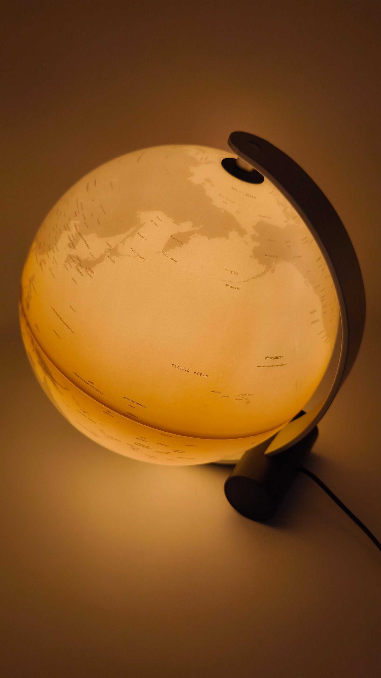 84935 Mappamondo luminoso Atmosphere Zeuthen