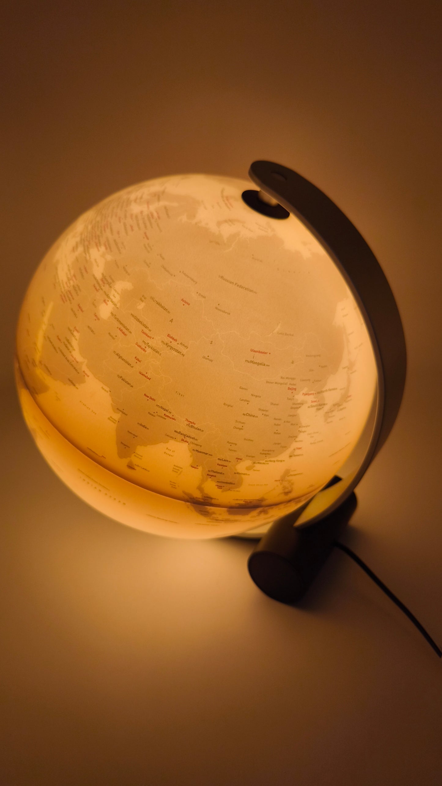 84935 Mappamondo luminoso Atmosphere Zeuthen
