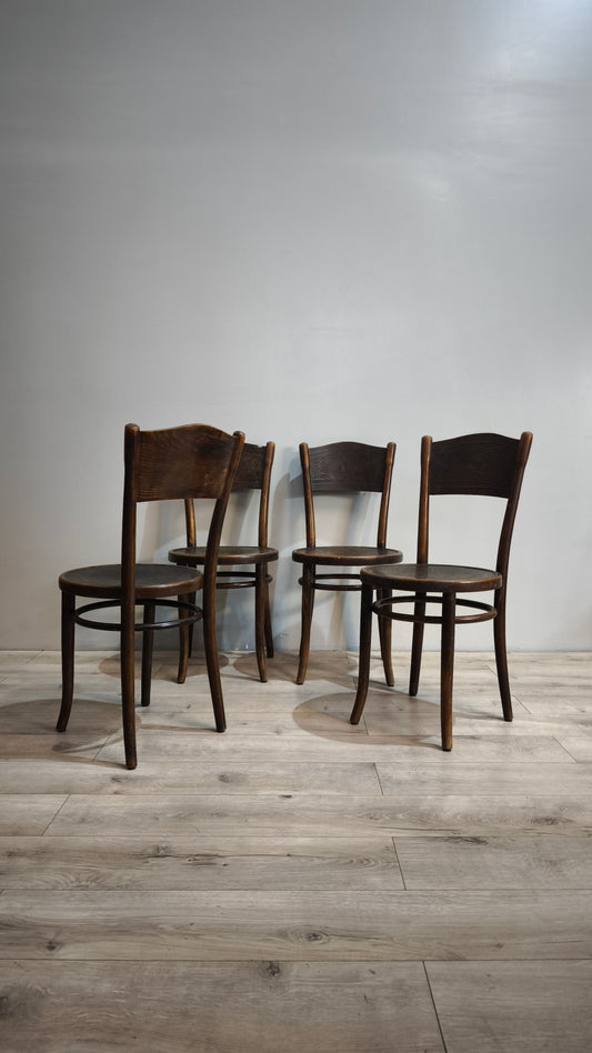 85273 Set n 4 sedie in legno Thonet