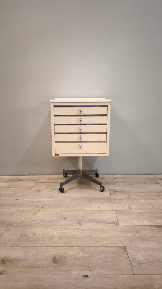 86329 Carrello di servizio da dentista con cassetti