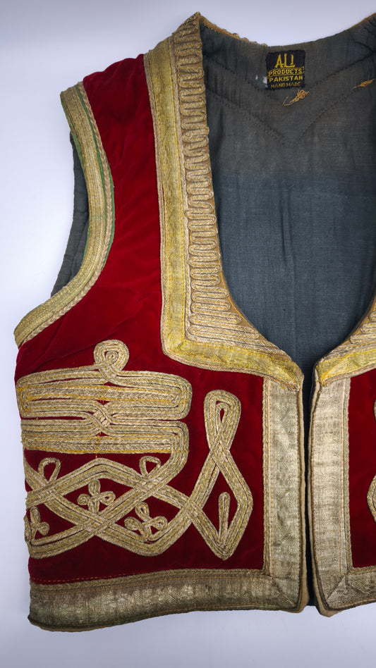 87678 Gilet pakistano vintage anni '60