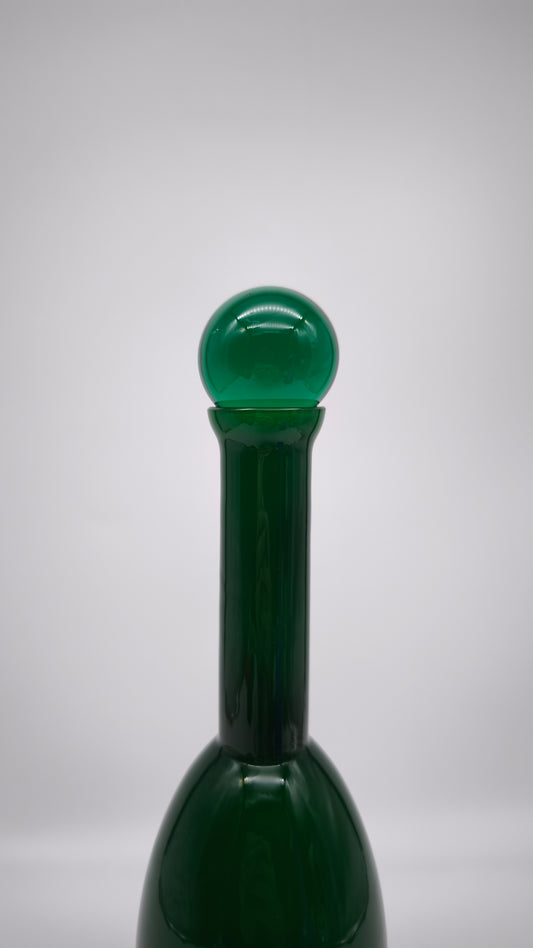 88044 Bottiglia in vetro verde, Linea GB