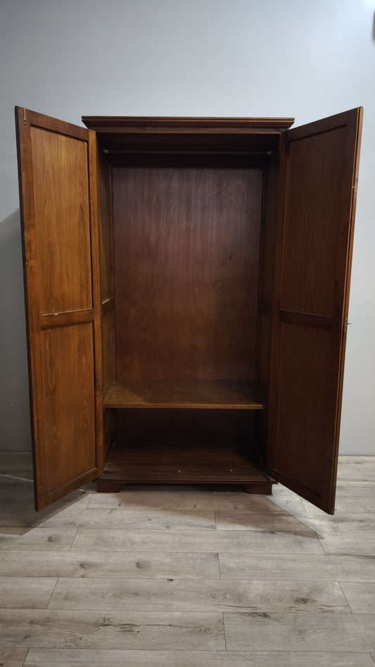 88655 Armadio due ante in legno massello