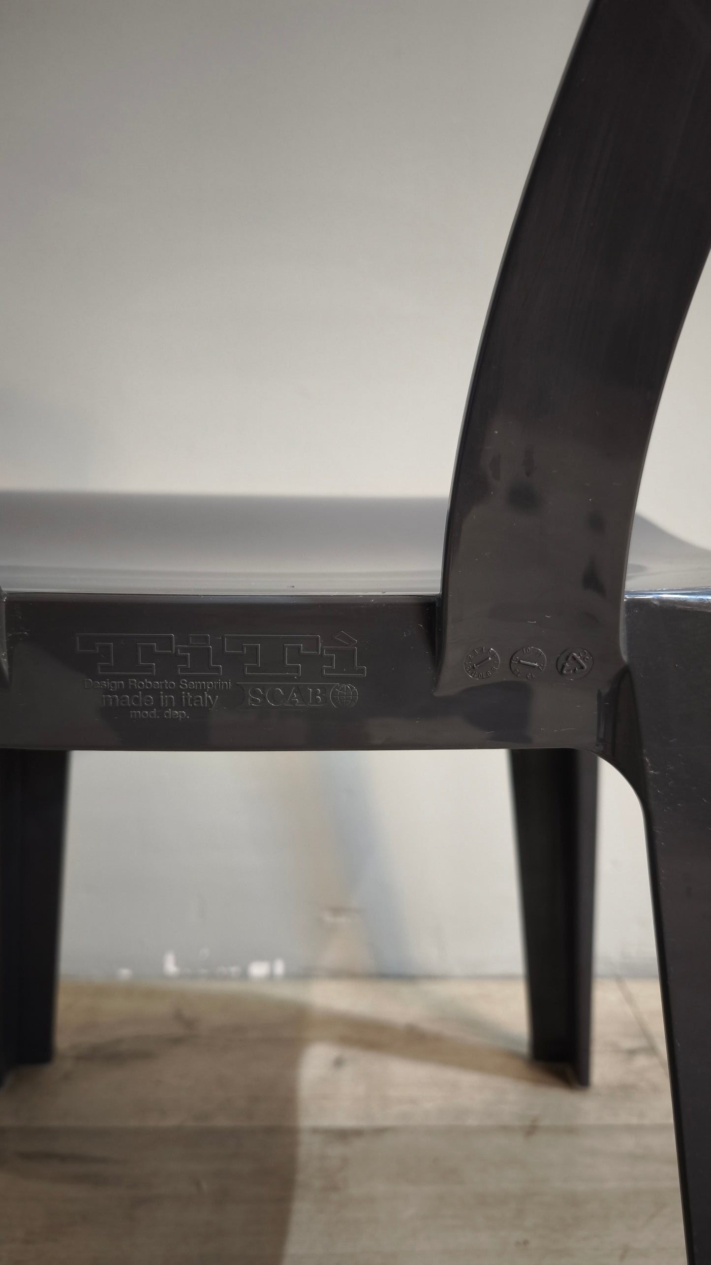 88710 Sedia Scab design Semorini modello Titì