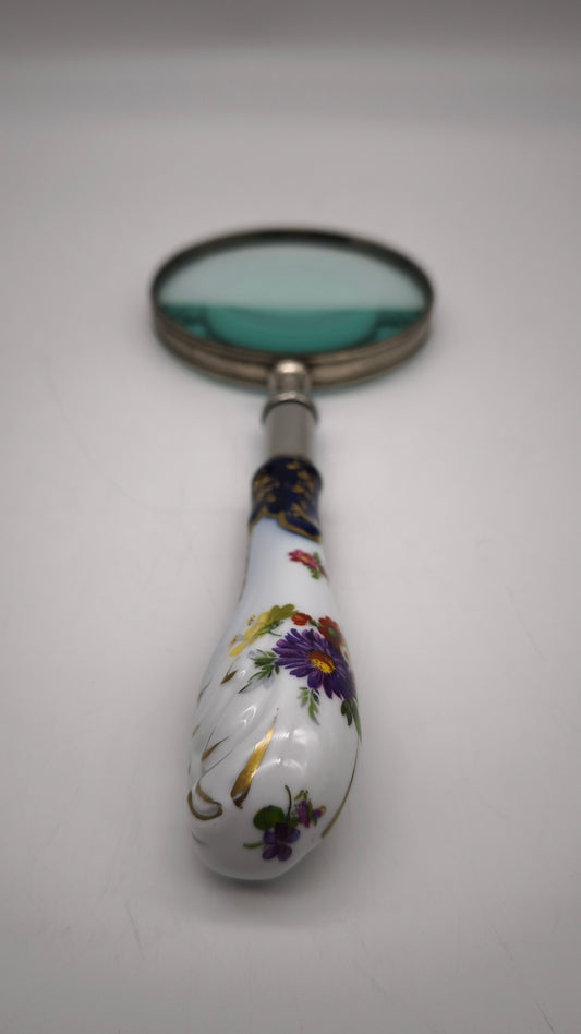 88951 Lente con manico in ceramica