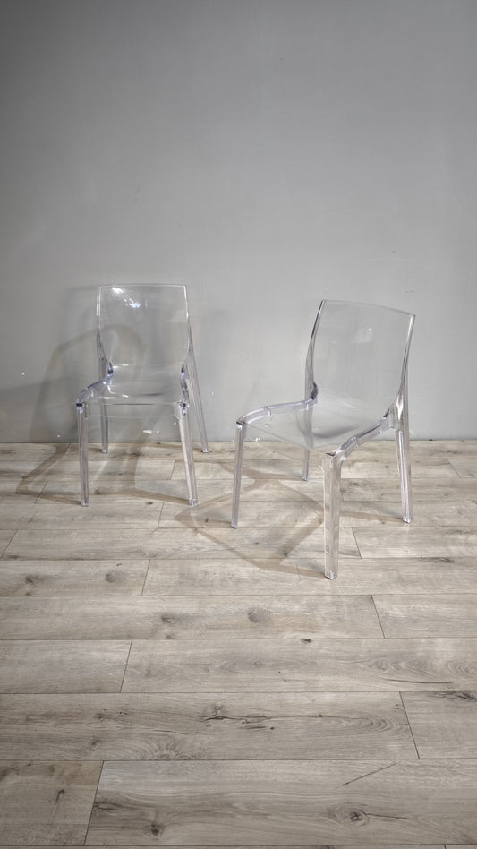 89586 Sedia moderna in policarbonato trasparente