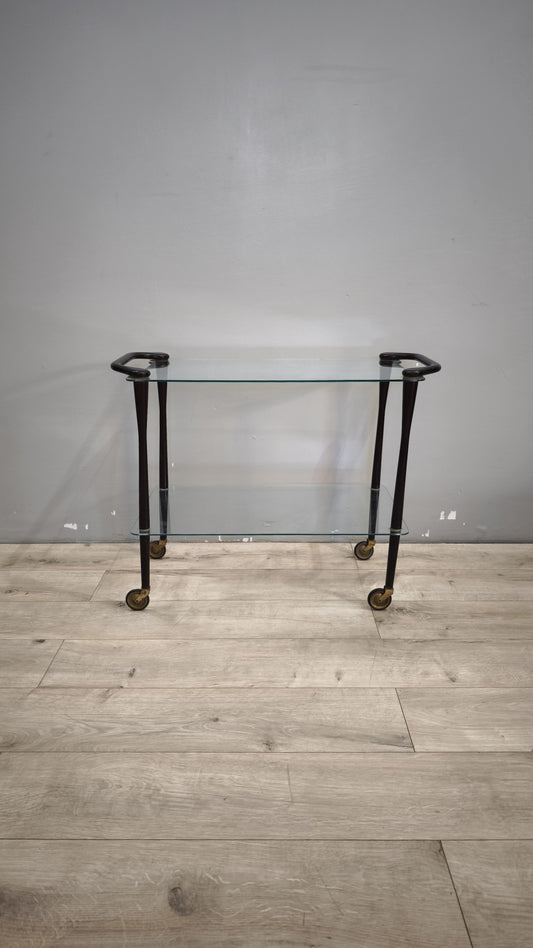 89993 Carrello bar di design italiano, fine anni '50