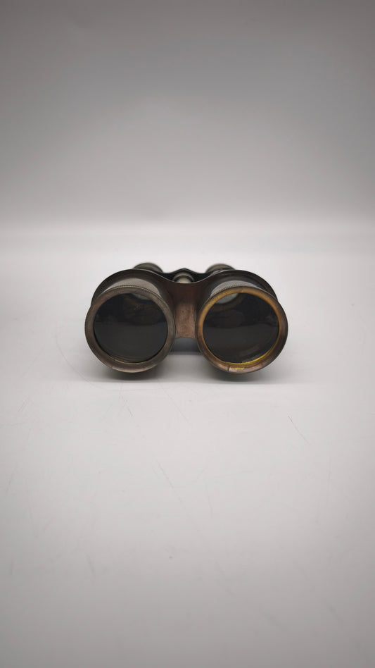 89062 Binocolo vintage modello militare francese, primi del '900