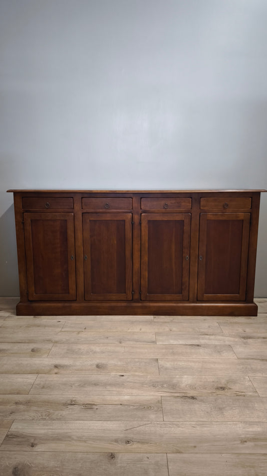 91728 Servante in legno con quattro sportelli