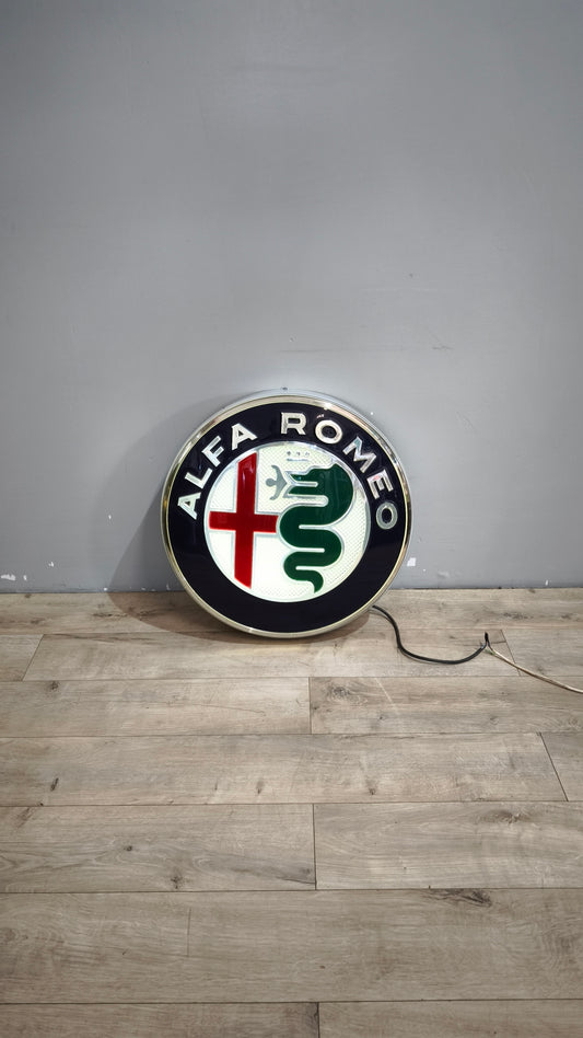 104 Insegna luminosa Alfa Romeo