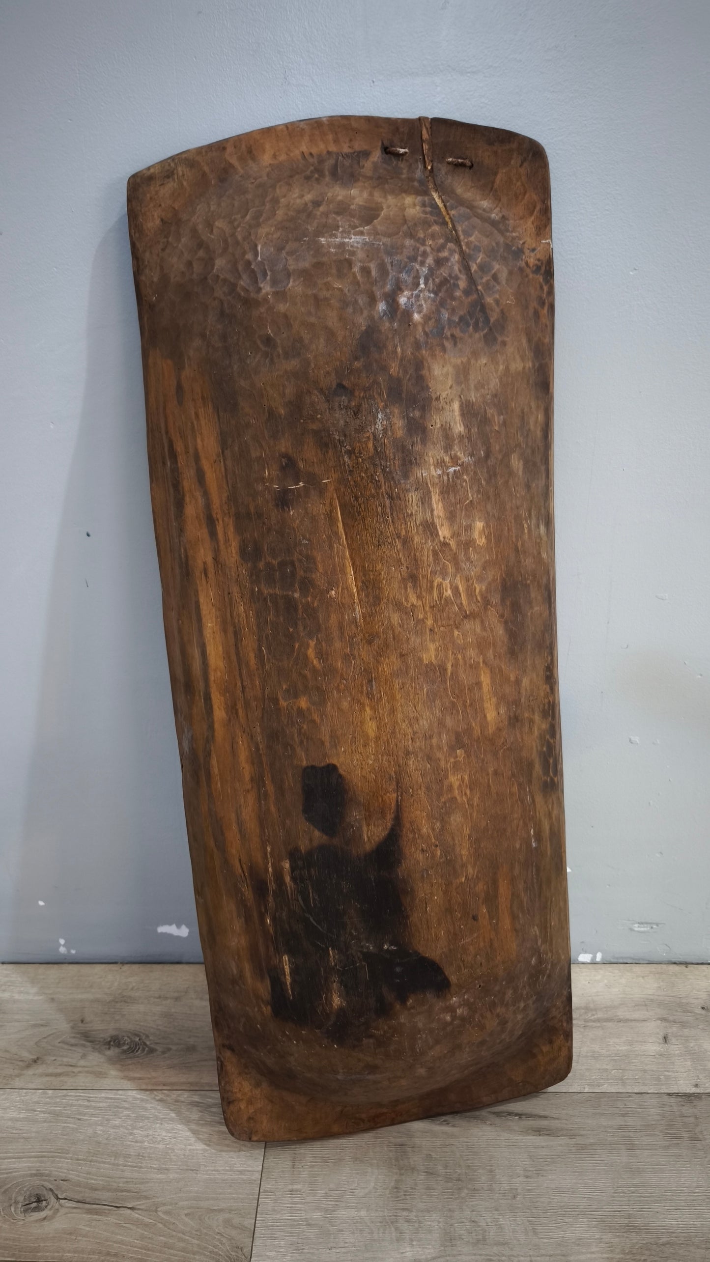 91966 Mangiatoia in legno con piedistallo