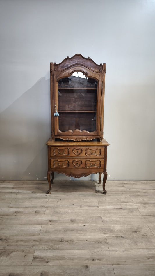 92029 Vetrina in legno stile provenzale