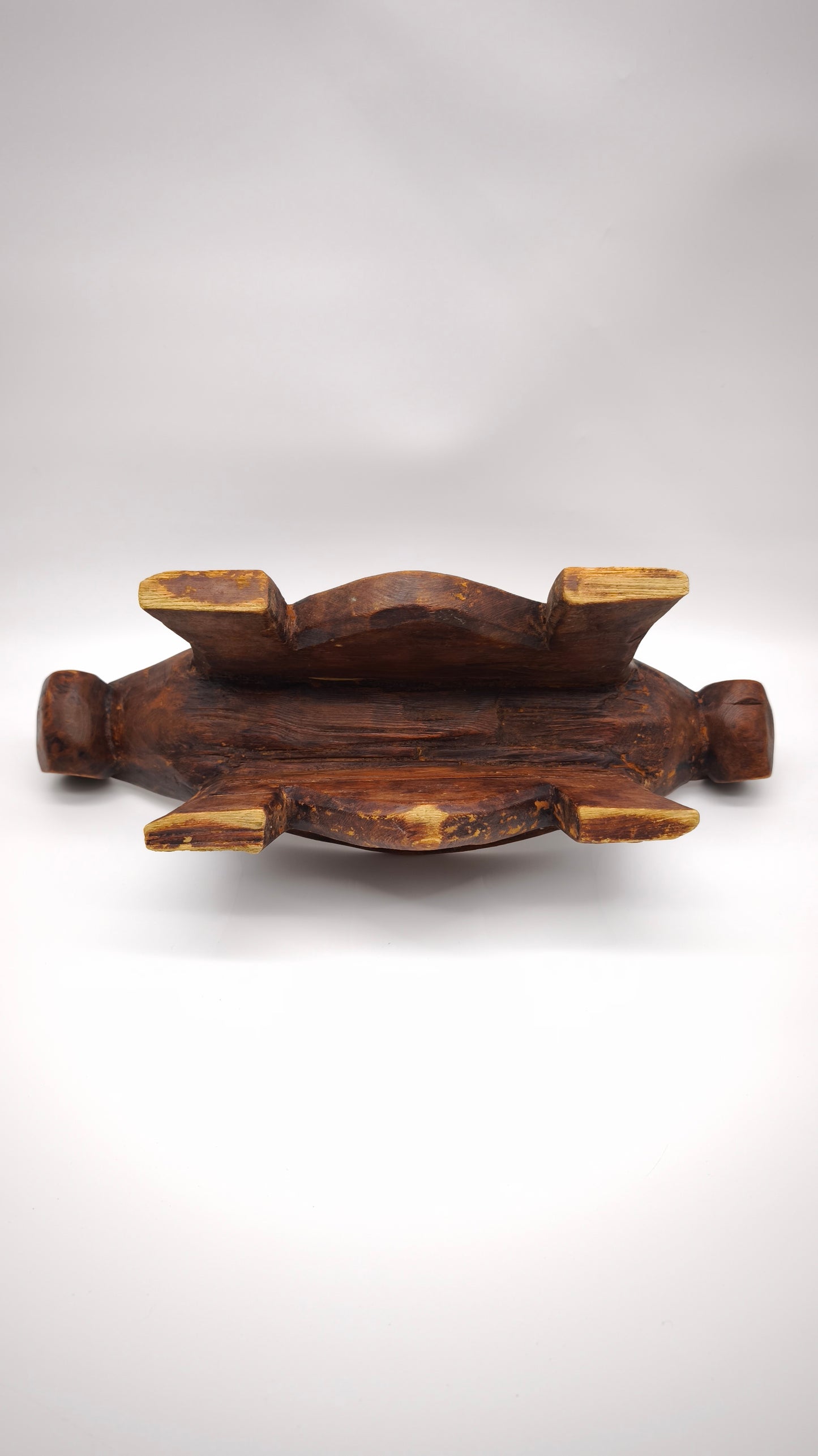 92516 Poggia testa africano in legno intagliato