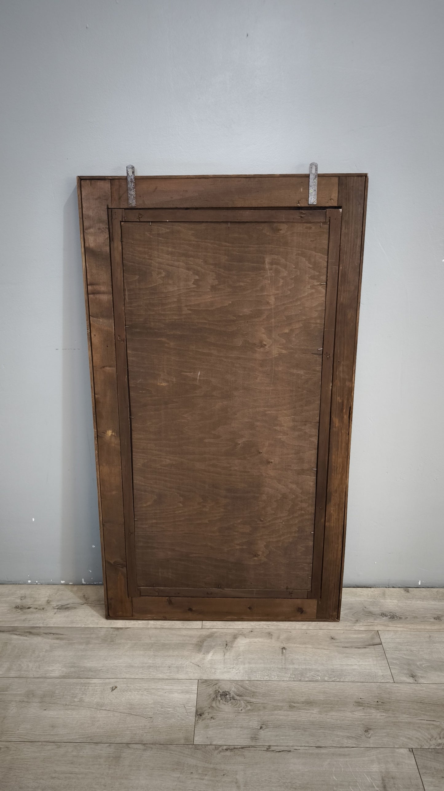 92720 Specchio rettangolare con cornice in legno