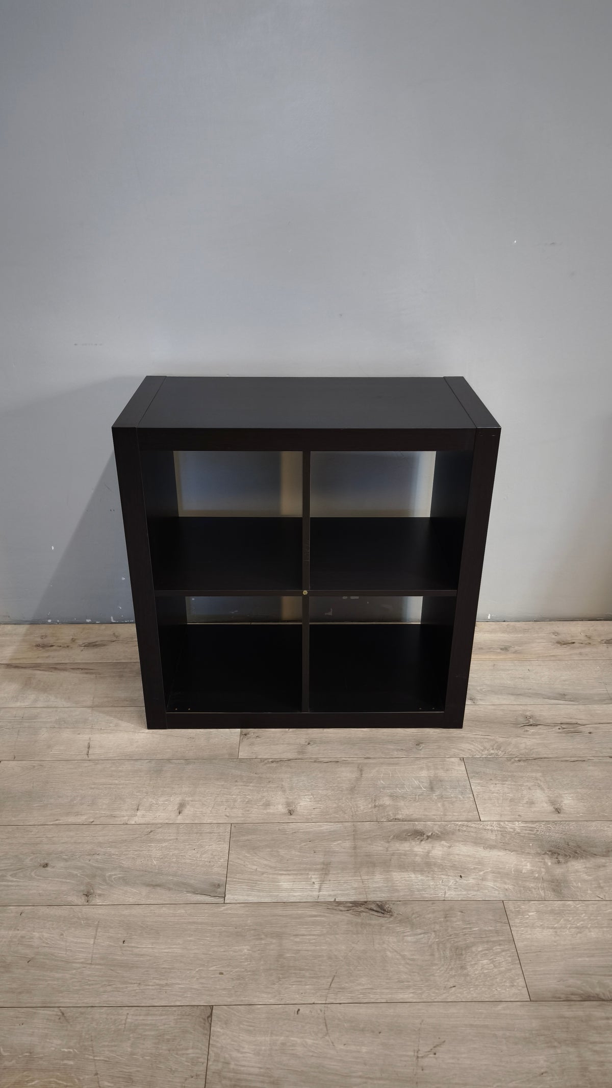 93455 Libreria Kallax Ikea nera 4 cubi