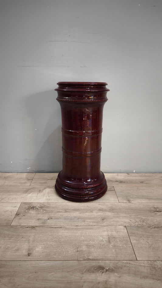 93590 Colonna in terracotta rossa