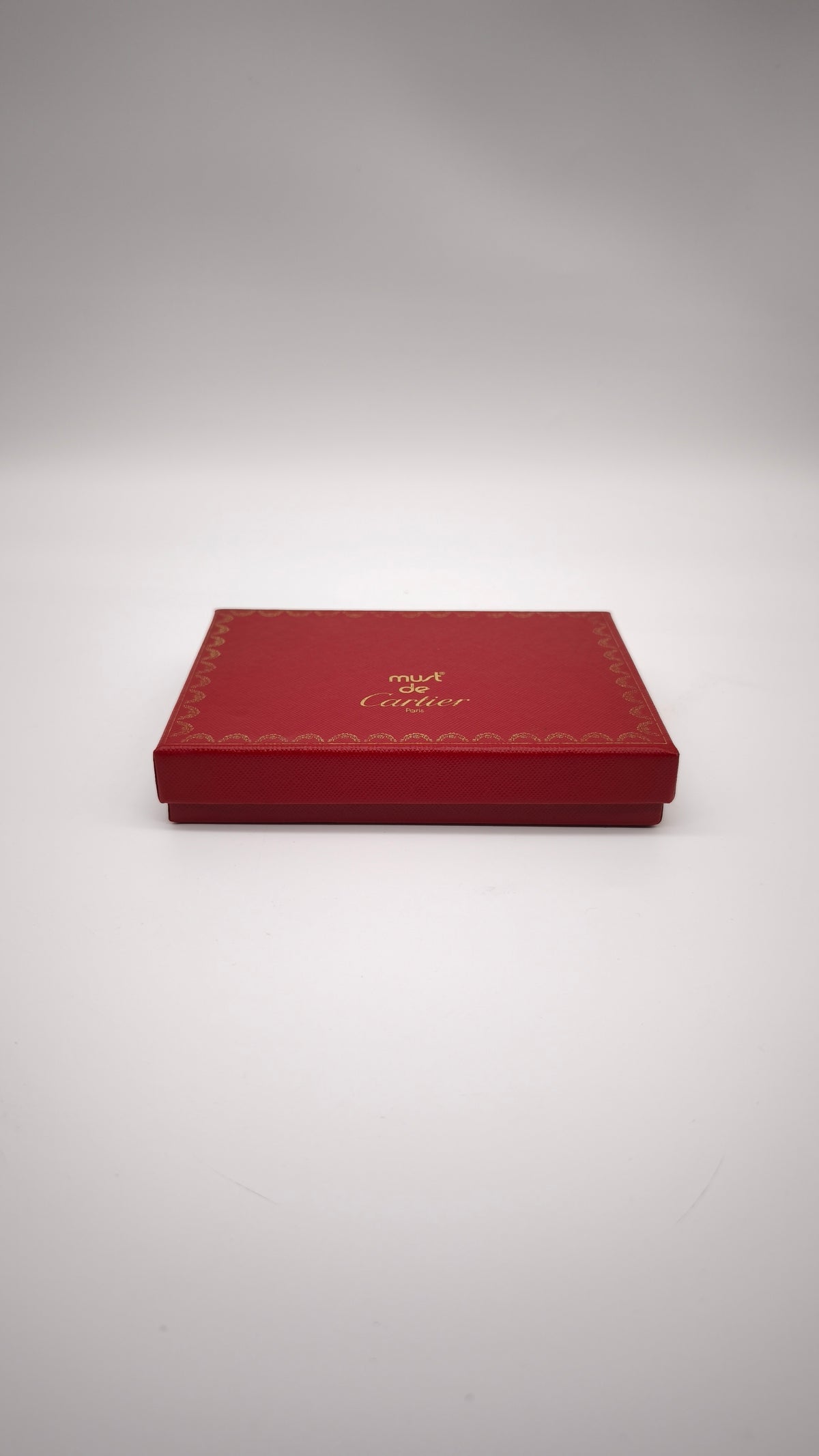 92907 Scatola Must de Cartier con tessera di garanzia