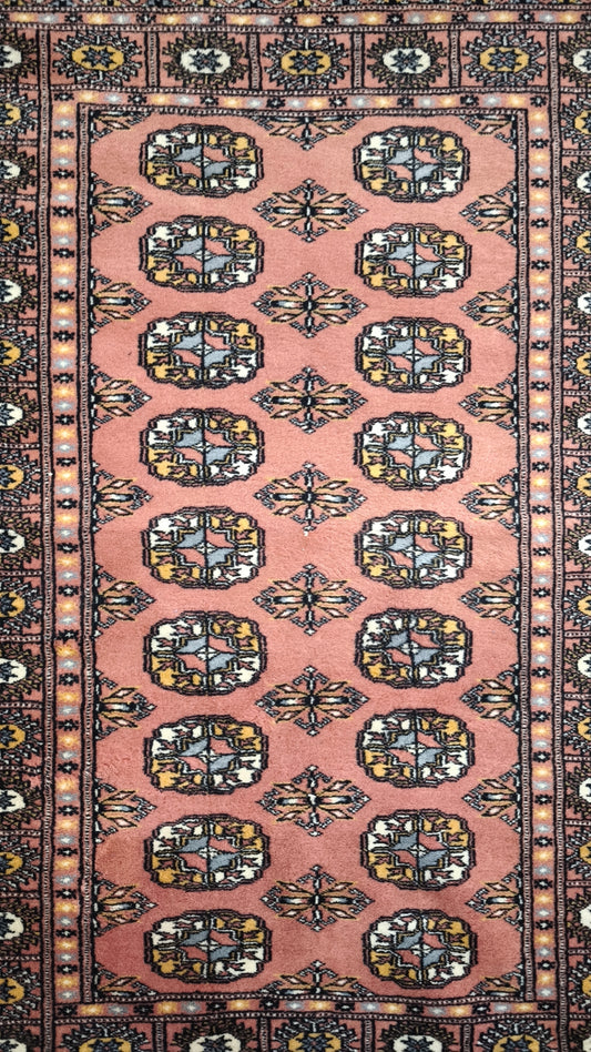 94193 Tappeto con decorazione geometrica 98cm x 165cm