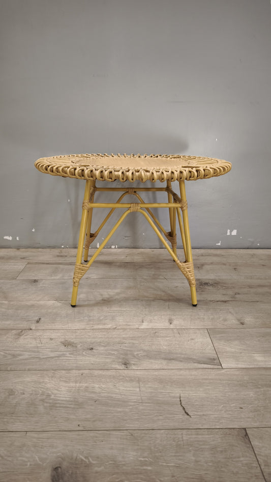 94288 Tavolo da salotto in finto rattan