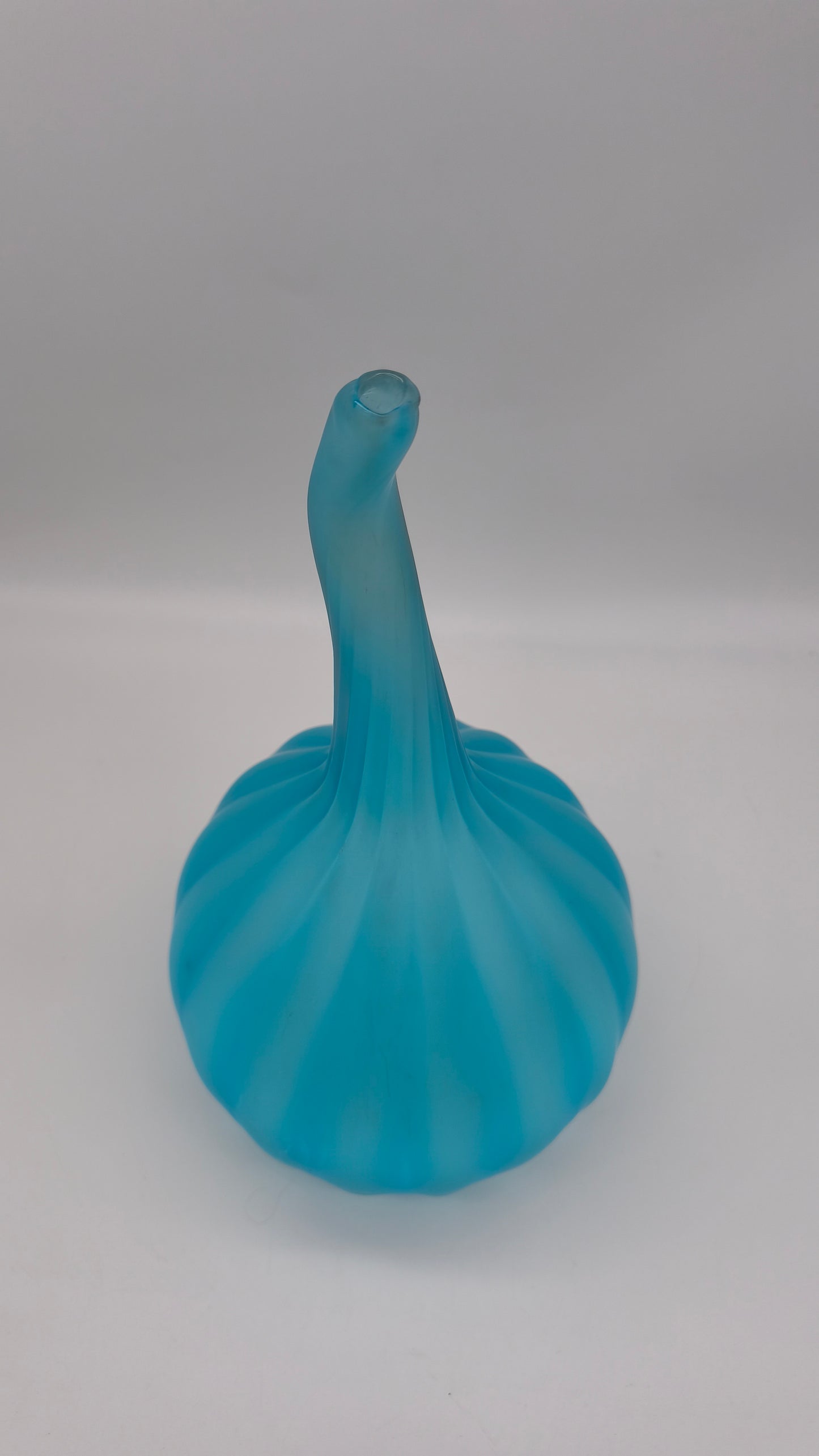78222 Vaso in vetro celeste Basmuran
