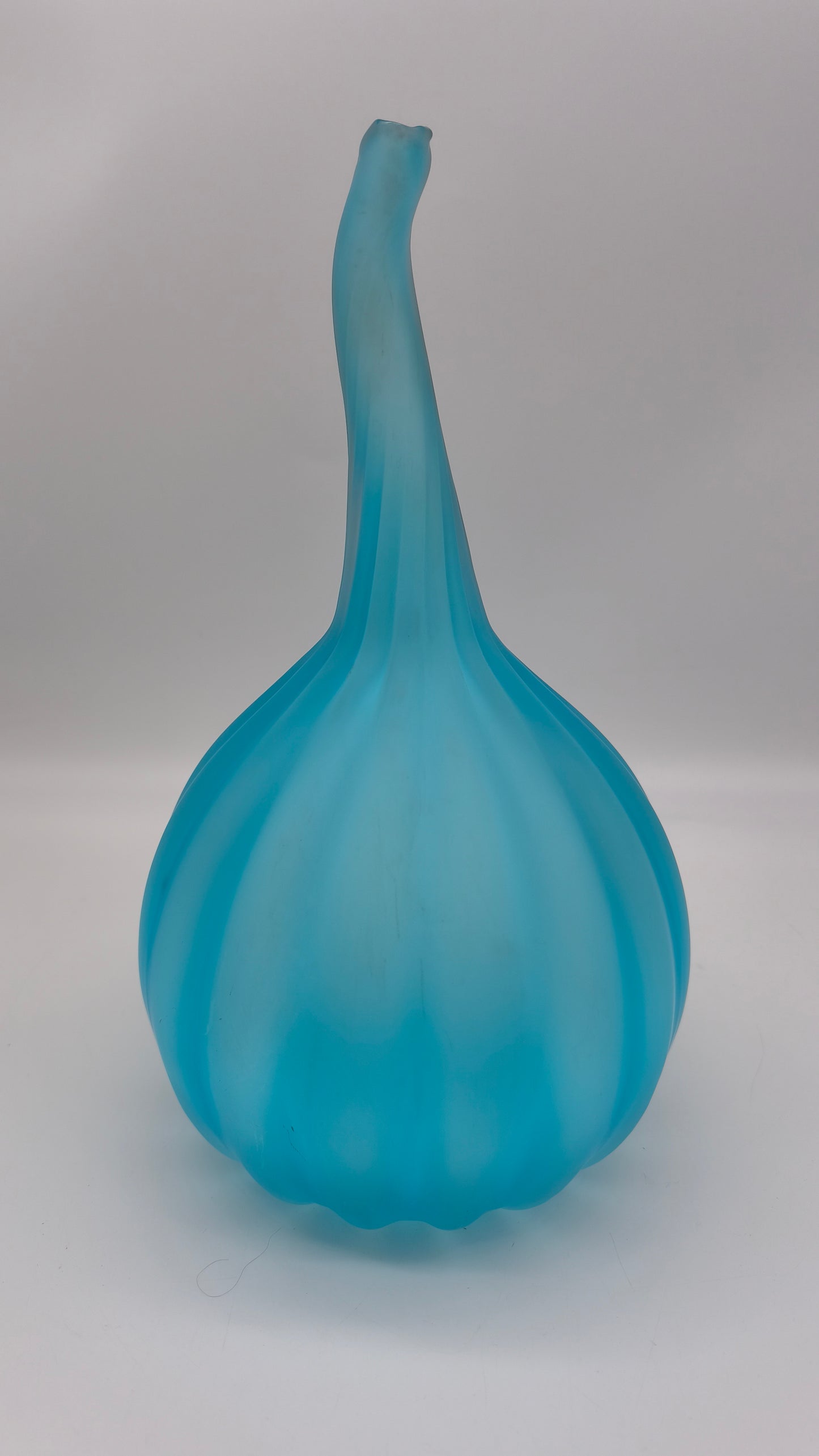 78222 Vaso in vetro celeste Basmuran