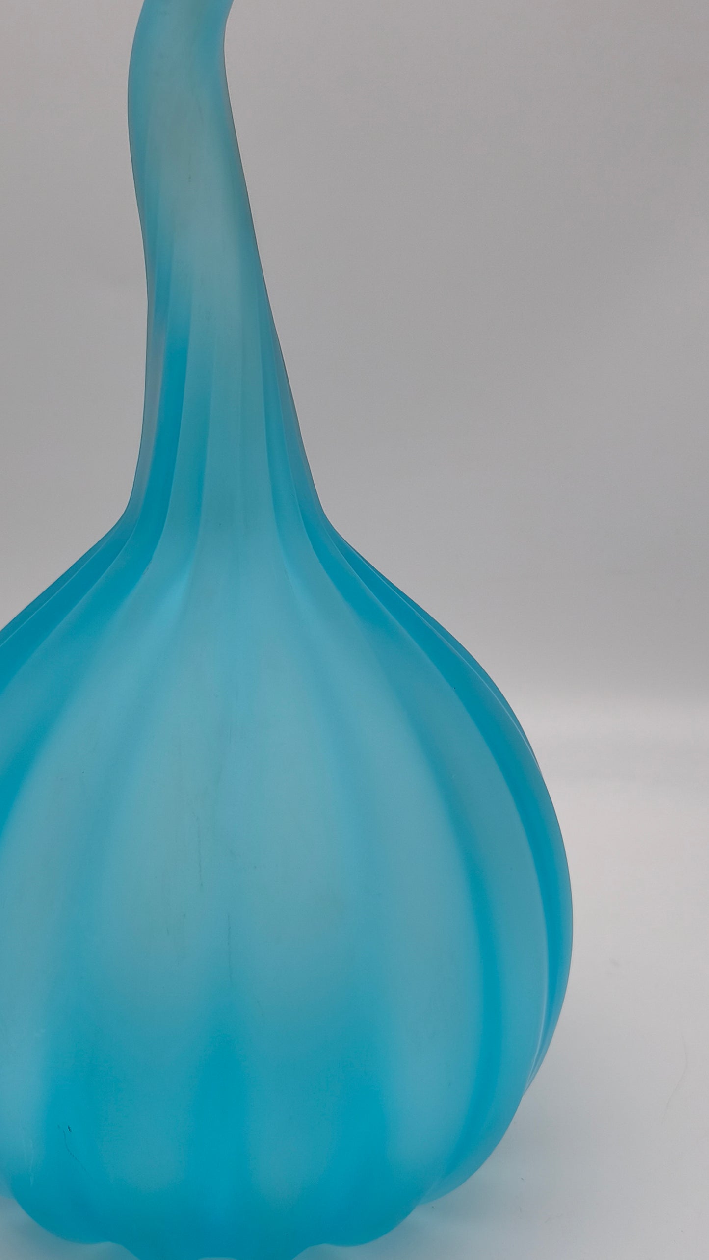 78222 Vaso in vetro celeste Basmuran