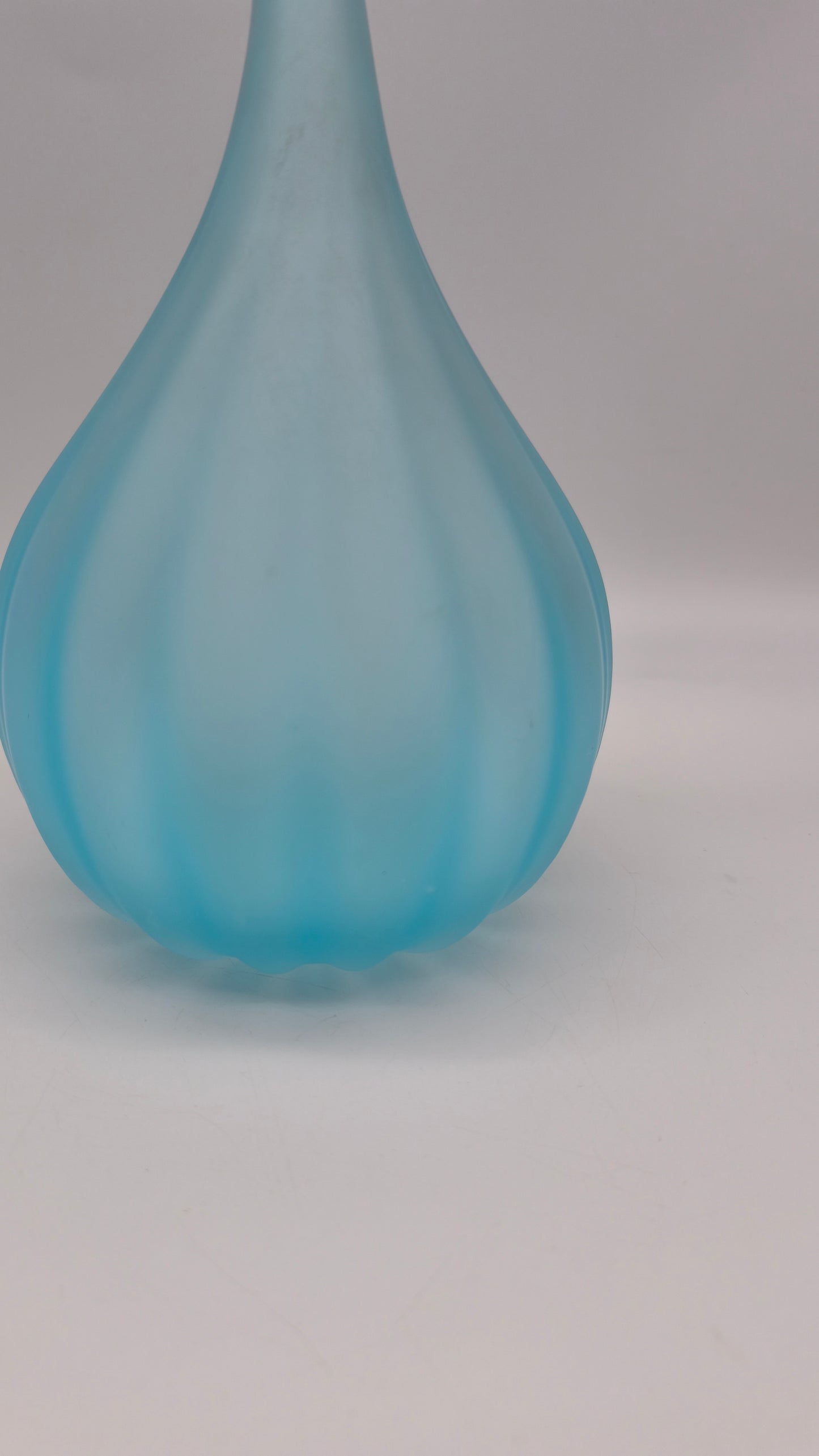 78221 Vaso in vetro celeste Basmuran