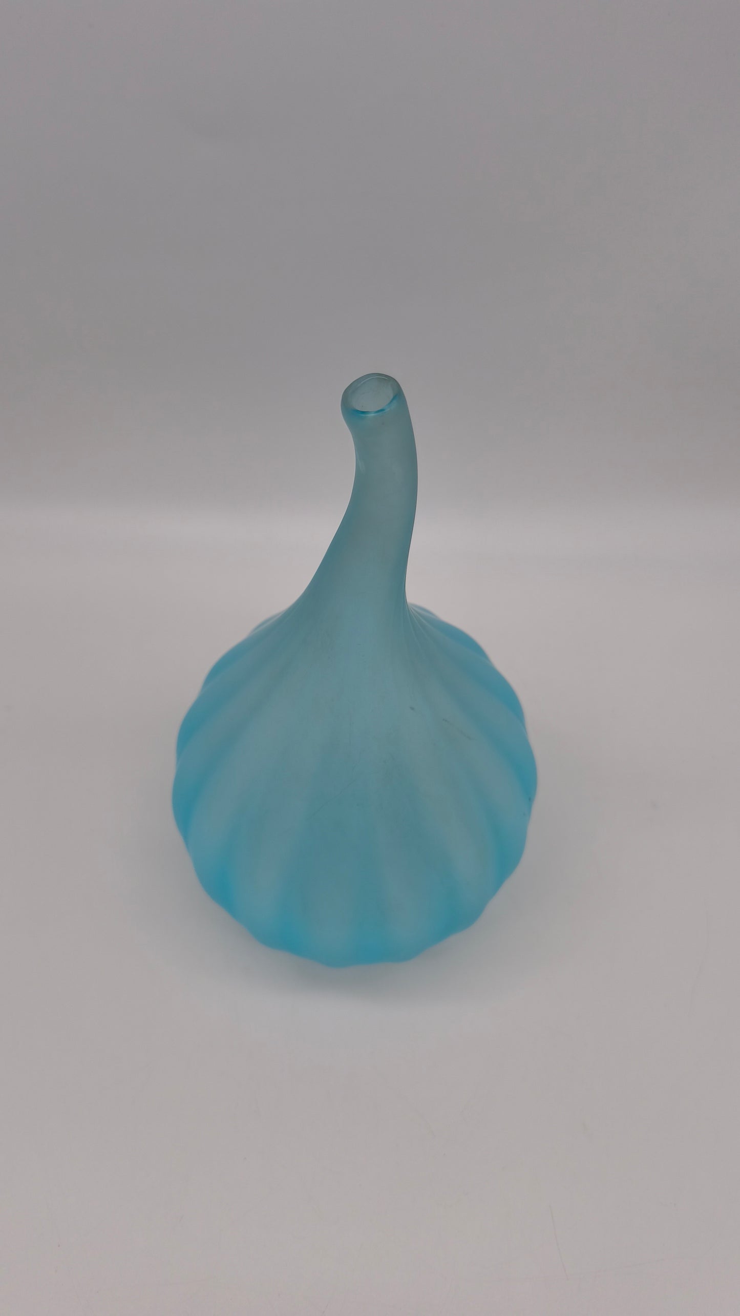 78221 Vaso in vetro celeste Basmuran