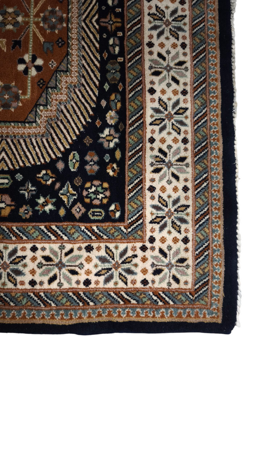 81556 Tappeto Iraniano con decorazione floreale