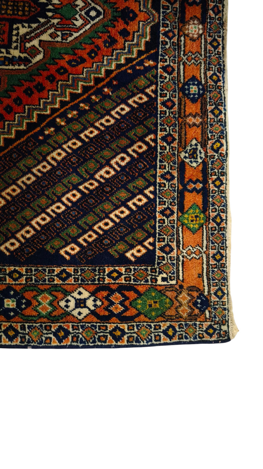 81558 Tappeto Iraniano con decorazione geometrica