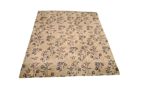 82508 Tappeto nepalese Tufenkian in lana intrecciata