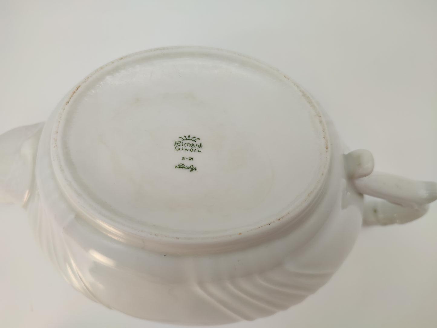 56184 Teiera in ceramica bianca vecchio Ginori