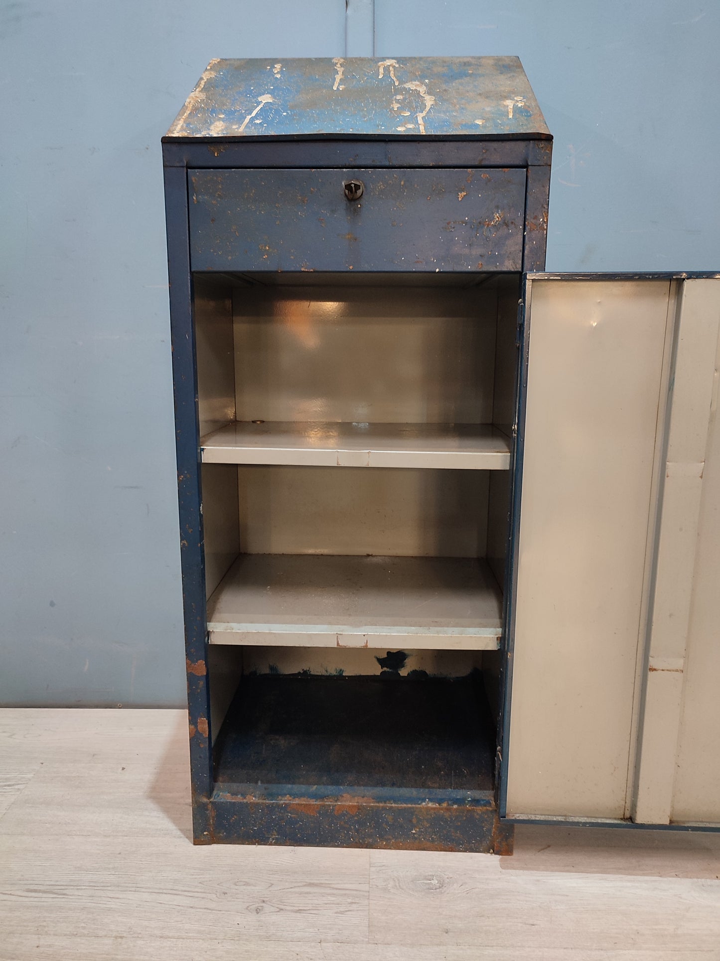 56548 Mobile da meccanico in metallo blu