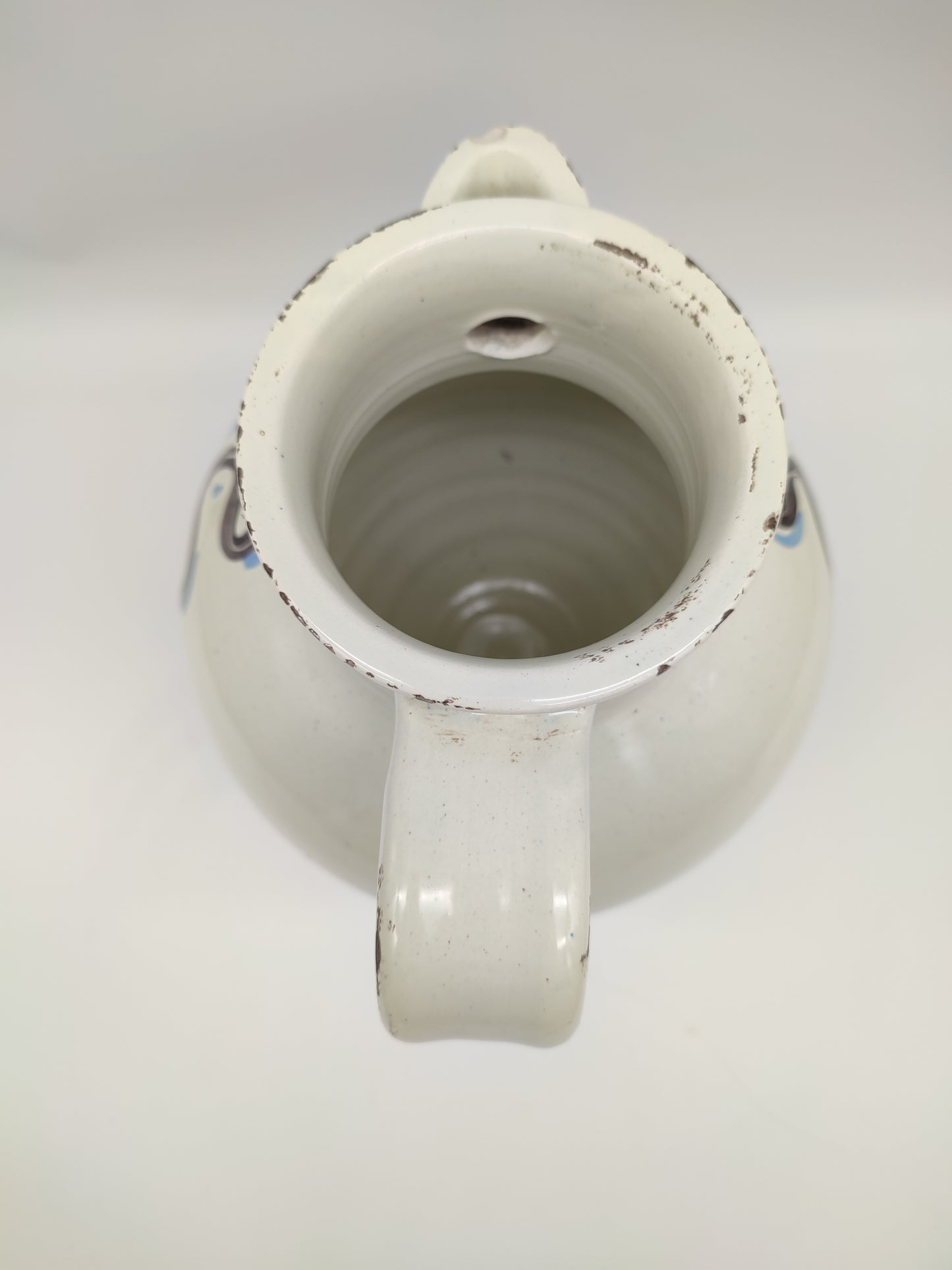 56735 Anfora in ceramica smaltata tipo Savona