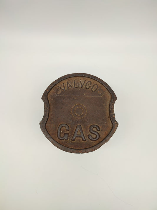 56662 Tappo gas vintage in metallo