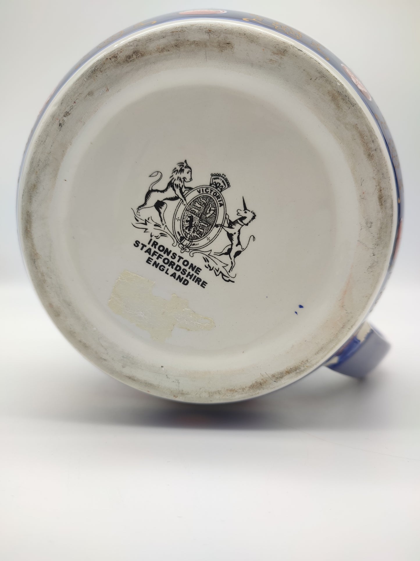 58522 Set di 5 brocche Ironstone Staffordshire England