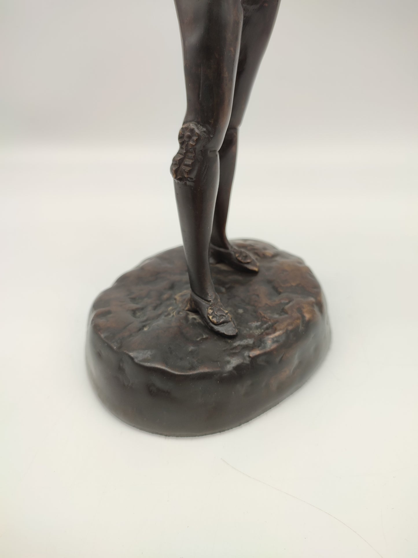 59173 Statua menestrello in bronzo